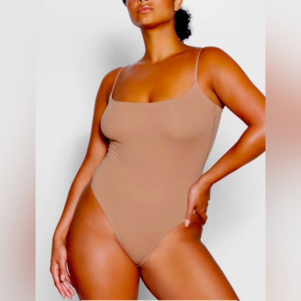 SKIMS FITS EVERYBODY CAMI THONG BODYSUIT size 3X